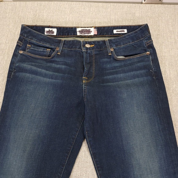 Vtg Lucky Brand Jeans Women 33X33 Blue Dark Wash Lolita Skinny  Mid Rise Stretch - Picture 2 of 10